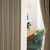 サンローズ 4枚組 カーテン レースカーテンセット マーベル 1000×850mm ブラウン 1セット(4枚入)（直送品）