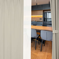 サンローズ 4枚組 カーテン レースカーテンセット デリス 1000×850mm グレージュ 1セット(4枚入)（直送品）