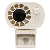 大進 100段階 ベルトファン 暑さ対策 デジタル表示 ホワイト HRS-1607 1個（直送品）