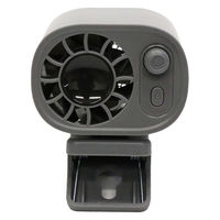 大進 100段階 ベルトファン 暑さ対策 デジタル表示 グレー HRS-1614 1個（直送品）