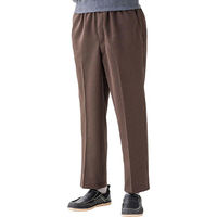 ケアファッション 総ゴムらくらくパンツ ブラウン LL W018205643 1着（直送品）