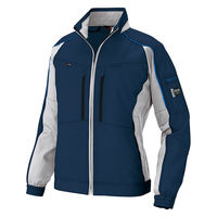 アイトス 長袖ブルゾン ネイビー×シルバーグレー 5L 9101-008-5L 9101 1着（直送品）