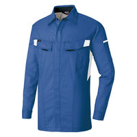 アイトス 長袖シャツ ロイヤルブルー 5L 6835-006-5L 6835 1枚（直送品）
