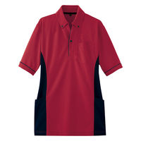 アイトス 半袖ポロシャツ ワイン 5L 7679-039-5L 7679 1枚（直送品）