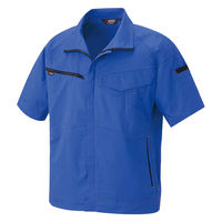 アイトス 半袖ブルゾン ロイヤルブルー SS 6842-006-SS 6842 1着（直送品）