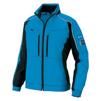 アイトス 長袖ブルゾン アクアブルー×ブラック 4L 9101-006-4L 9101 1着（直送品）