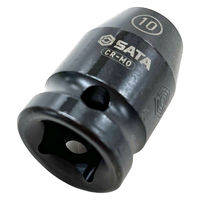 SATA Tools 1/2インパクトソケット10mm 34303 1個（直送品）
