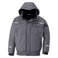 アイトス 防寒ブルゾン グレー M 9366-004-M 9366 1着（直送品）
