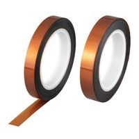 アズワン ポリイミドテープ(耐熱・絶縁・静電気対策タイプ)19mm×33m APKS-19 1巻 4-6964-02（直送品）