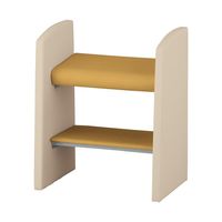 アズワン 立ったまま座るベンチ(スベラーン)700×460×800mm モカ TSB-700-M 1台 9-1603-05（直送品）