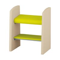 アズワン 立ったまま座るベンチ(スベラーン)700×460×800mm グリーン TSB-700-G 1台 9-1603-03（直送品）