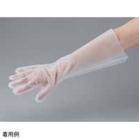 アズワン 使いきりポリエチ手袋ロング500 1箱(30枚入) PEGL500 1箱(30枚) 8-961-01（直送品）