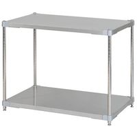 アズワン ステンレスシェルフ W910×D610×H700mm ASGSS2-6090 1セット 60-6339-35（直送品）