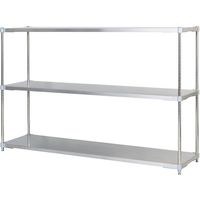 アズワン ステンレスシェルフ W1810×D460×H1200mm ASGSS3-46180 1セット 60-6339-21（直送品）