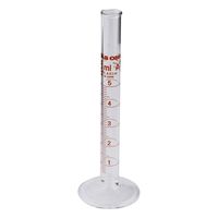 アズワン メスシリンダー 5mL(酸洗浄済み) ASONE1-8561-01 1個 60-9771-44（直送品）