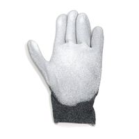 アズワン 制電手袋 導電性タイプ 手の平コート L 1袋(10双入) APCC-3-L 1袋(10双) 4-7133-02（直送品）