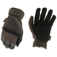 エスコ [L]メカニクスグローブ(合成革/ダークブラウン) EA353BS-113A 1双（直送品）