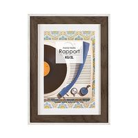 ハクバ写真産業 フォトフレーム ラポール 2L ベージュ FWRP-BE2L 1個 64-7755-78（直送品）