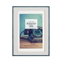 ハクバ写真産業 フォトフレーム ラポール 2L ブルー FWRP-BL2L 1個 64-7755-77（直送品）