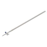 アズワン ビュレット(ガラスコック付) 50mL JCSS校正証明書付 16420500A 1本 2-878-03-24（直送品）