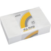 日本製紙クレシア 紙ワイパー キムタオル 1箱(50枚×12束) 61101-WH-L 1箱(600枚) 68-5330-05（直送品）
