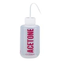 ニッコー・ハンセン ネームイン洗浄瓶 アセトン(ACETONE)1ケース(100本入) 3251-02 1ケース(100本)（直送品）
