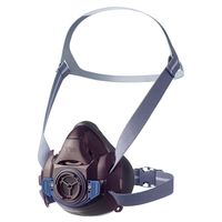 重松製作所 防じん・防毒両検定マスク 半面形 Lサイズ 烏羽色 TW11C(L)BK 1個 68-5775-03（直送品）