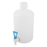 ニッコー・ハンセン イージーコック付瓶 細口丸型5L 1ケース(36個入) 1033-01 1ケース(36個) 69-5600-51（直送品）