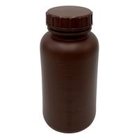 ニッコー・ハンセン 標準規格瓶 丸型広口(遮光)3L 1ケース(36本入) 1032-06 1ケース(36本) 69-5601-71（直送品）