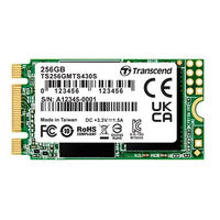 トランセンドジャパン  ２５６ＧＢ　Ｍ．２　２２４２　ＳＳＤ　ＳＡＴＡ３　Ｂ＋Ｍ　Ｋｅｙ TS256GMTS430S（直送品）