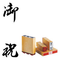 サンビー 柄付ゴム印 C印 御祝 ES-C-10 1セット(1個×2)（直送品）