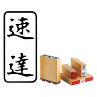 サンビー 柄付ゴム印 J印 速達 タテ ES-J-2 1セット(1個×3)（直送品）