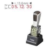 サンビー リピマックスニュースペシャル 欧文6号日付[ゴシック体] RMX-DG6N 1個（直送品）