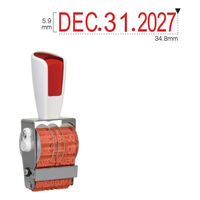 サンビー リピスター 本西暦2号日付[ゴシック体]ストッパー付 RS-HSDG2 1個（直送品）