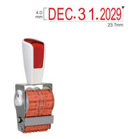 サンビー リピスター 本西暦4号日付[ゴシック体]ストッパー付 RS-HSDG4 1個（直送品）