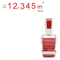 サンビー リピスター 単位用4号6連[[ゴシック体]ストッパー付 RS-TN6G4 1個（直送品）