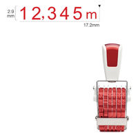 サンビー リピスター 単位用5号6連[[ゴシック体]ストッパー付 RS-TN6G5 1個（直送品）