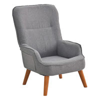 タマリビング ポポララ ハイバックソファ 1人掛 幅620mm グレー 1台（直送品）