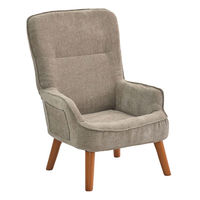 タマリビング ポポララ ハイバックソファ 1人掛 幅620mm ライトブラウン 1台（直送品）