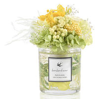 大河商事 透明感あふれるプリザーブドフラワー カナリアイエロー bon030_cye 1個（直送品）