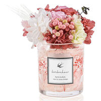 大河商事 透明感あふれるプリザーブドフラワー シャンテピンク bon030_pk 1個（直送品）