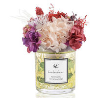 大河商事 透明感あふれるプリザーブドフラワー ルビーレッド bon030_rd 1個（直送品）