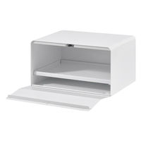 大河商事 Pitally ブレッドケース スチール製 パン収納 トレー付き Pitally001 1台（直送品）