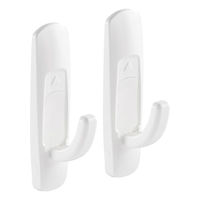 大河商事 貼るだけ設置 両面テープフック 3サイズ展開(L)2個入り monowa203_wh 1S(2個)（直送品）