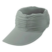大河商事 冷感UVサンバイザー UPF50+完全遮光 遮熱 グレー solshade804_gy 1個（直送品）