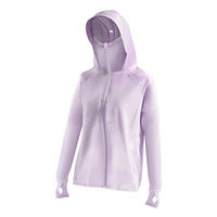 大河商事 UVパーカー 接触冷感-5°C フェイスカバー付 パープル L solshade805_pu_l 1着（直送品）