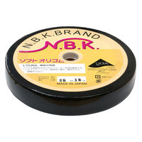 日本紐釦貿易 ソフトオリゴム 幅25mm×15m巻 黒 F10-SFT25-B 1巻15m（直送品）