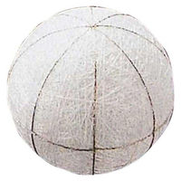 オリムパス製絲 (Olympus Thred) 手まり 地割り済 手まり芯(8等分) 白・JW-8 JW8 1個（直送品）