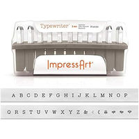 MIYUKI ImpressArt インプレスアート レタースタンプ Typewriter 大文字 MIY-U0003-3-2 1個（直送品）