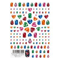 TSUMEKIRA(ツメキラ) ネイルシール 宝石ジュエリー NN-TSU-007 1セット(3枚)（直送品）